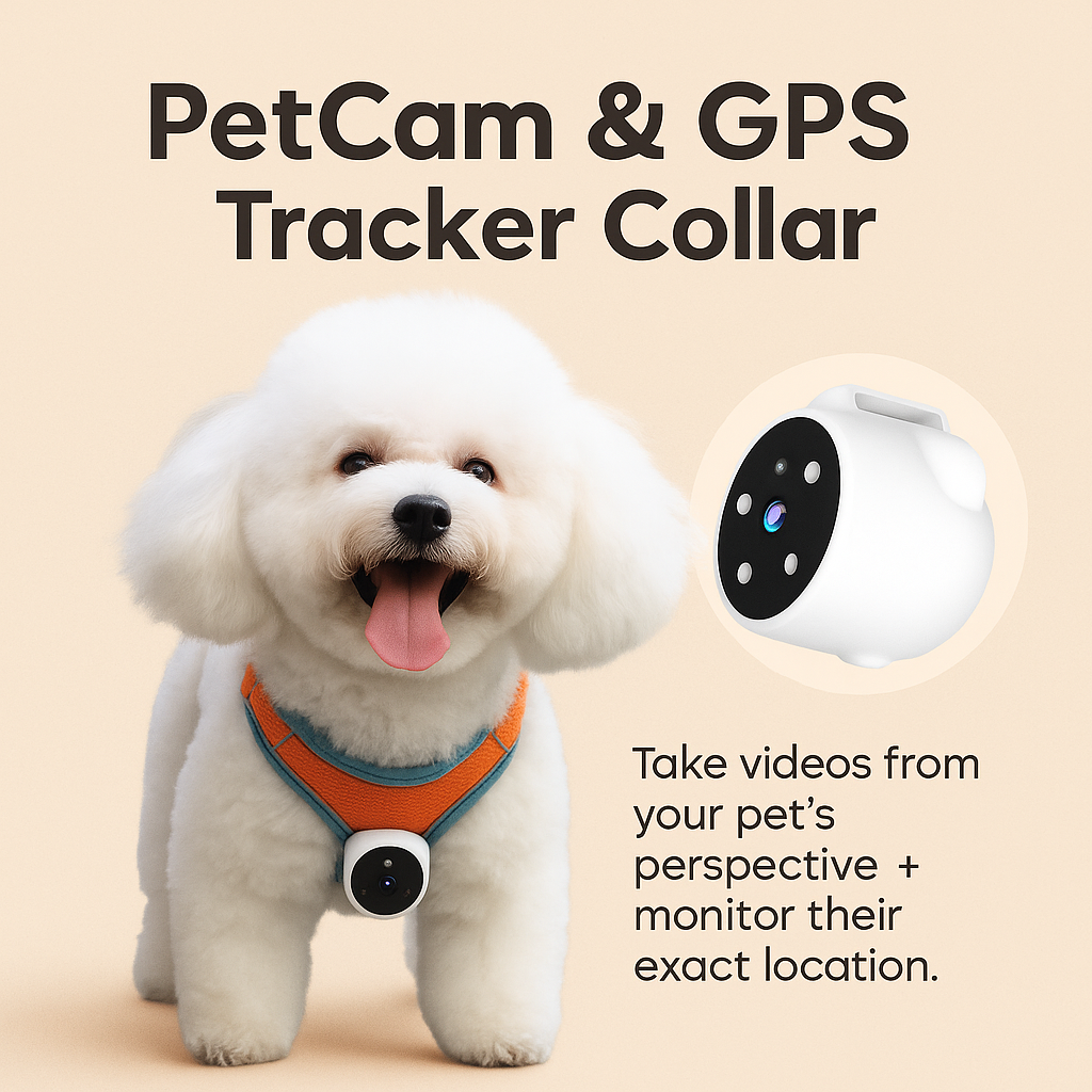 Recording Camera & GPS Tracking Collar